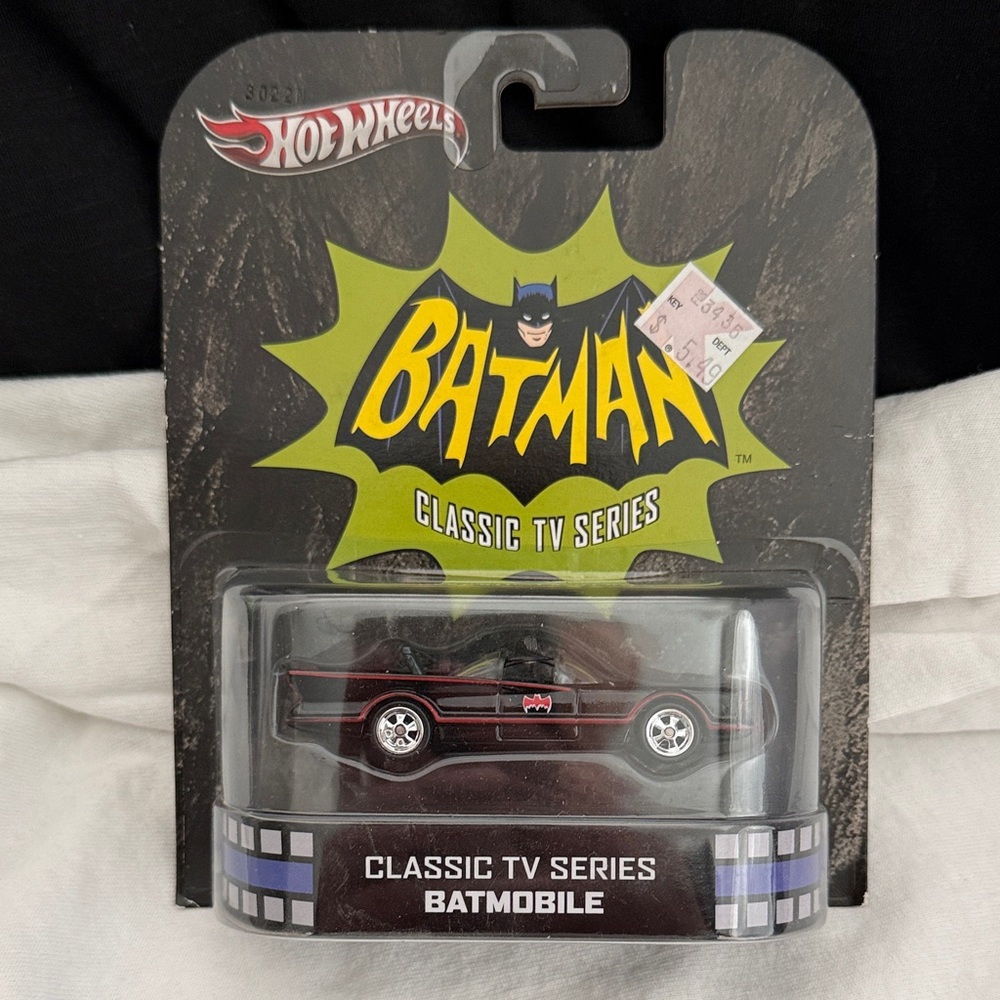 Hot Wheels Batman Classic TV Series Batmobile - Black